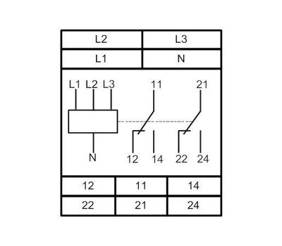 Реле РКН-3-17-15 AC230В/AC400В УХЛ4 (Меандр 4640016933976)