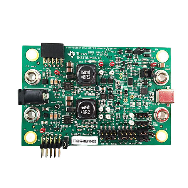 TPS25741EVM-802 (Оценочные и демонстрационные платы и комплекты TI)