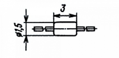 Диод 2Д922АР (200*г)
