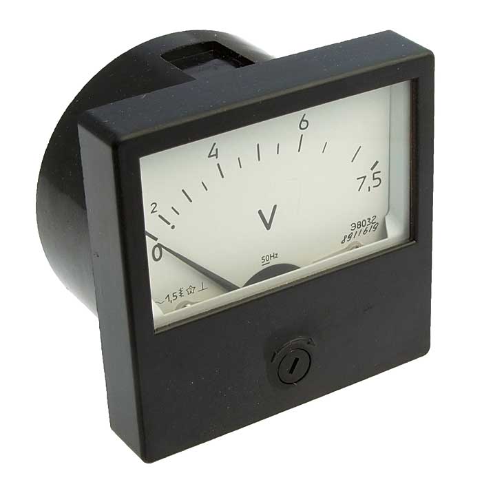 Прибор щитовой Э8032 7.5В (50ГЦ)