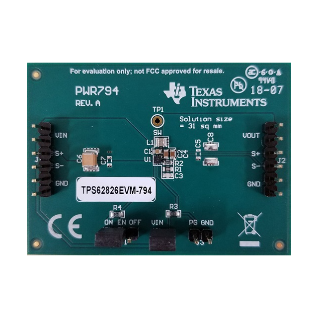TPS62826EVM-794 (Импульсные источники питания TI)