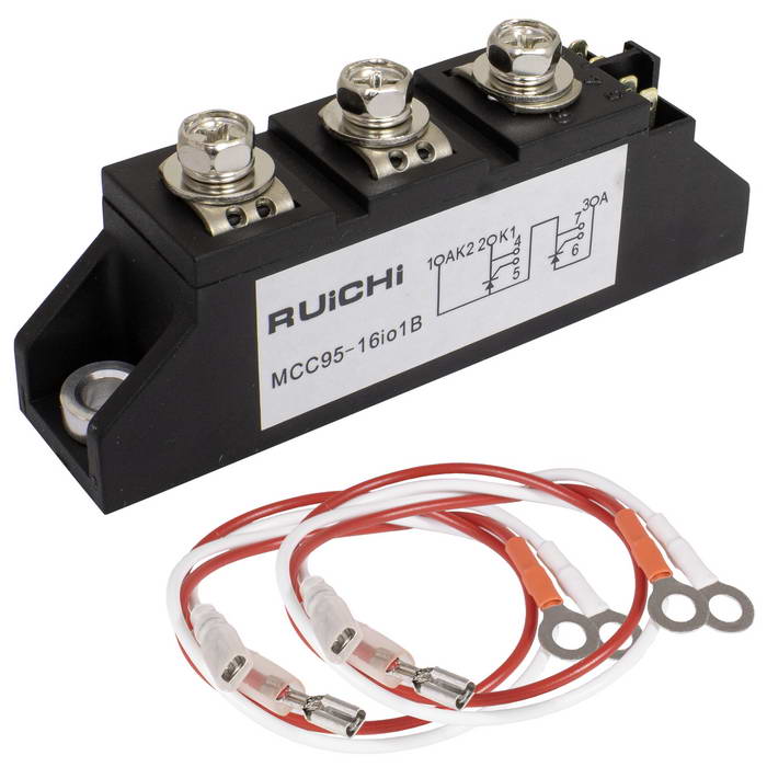 MCC95-16io1B RUICHI тиристорный модуль, полумост, 120 А, 1600 В, 93 х 20 х 30 мм