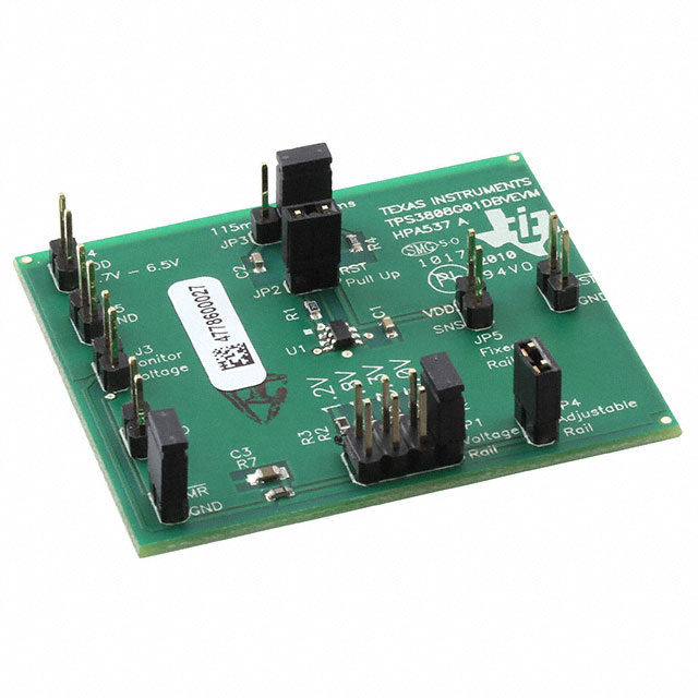 TPS3808G01DBVEVM (Оценочные и демонстрационные платы и комплекты TI)