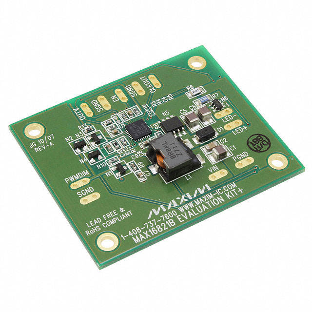 MAX16821BEVKIT+ (Драйверы светодиодов MXIM)