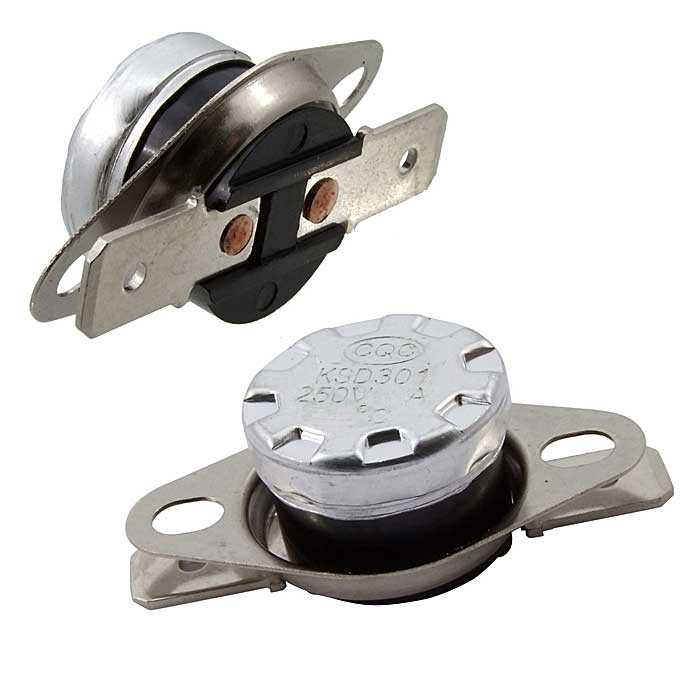 Термостат RUICHI KSD-80, 80 °C, 10 A, SPST NC