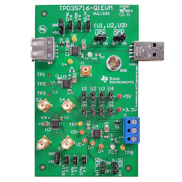 TPD3S716-Q1EVM (Оценочные и демонстрационные платы и комплекты TI)