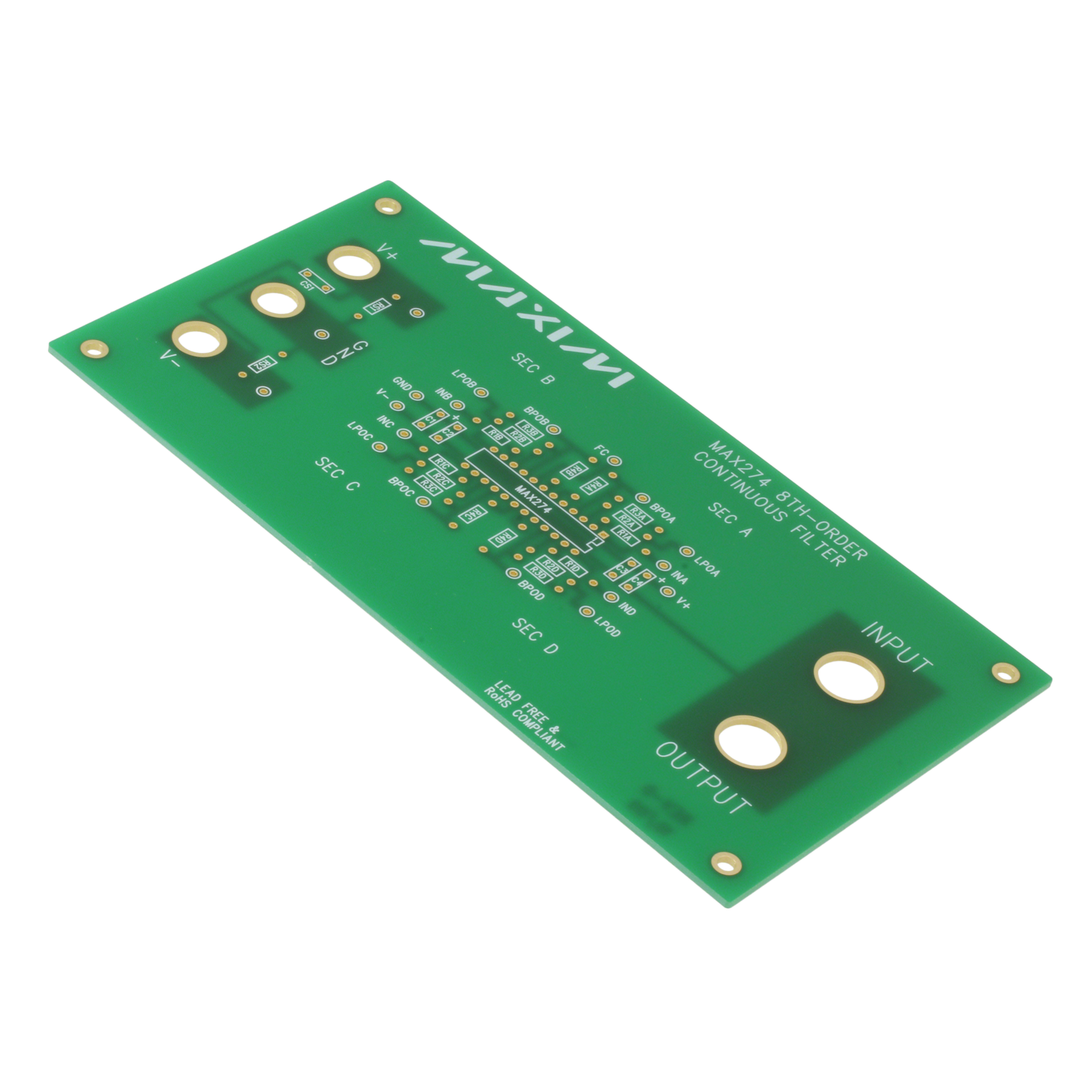 MAX274BEWI+ (Фильтры активные MXIM)