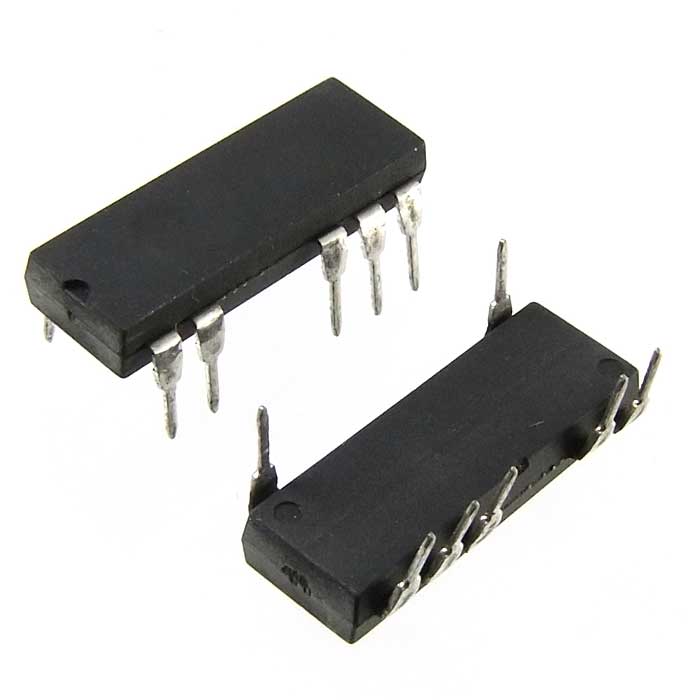 DCP010505BP, Миниатюрный нерегулируемый изолированный DC/DC преобразователь Texas Instruments, 1Вт, 5В выход, корпус PDIP-7