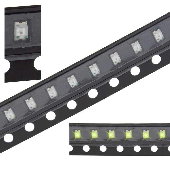 LED0805YG (YLED0805YG) Yongyutai светодиод желто-зеленый 571 нм, 45 мкд, 0805 (2.0x1.25x0.85 мм)