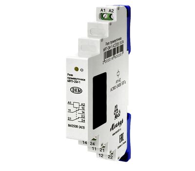 Реле промежуточное МРП-2М-1 AC230В УХЛ2 (Меандр 4680626990549)