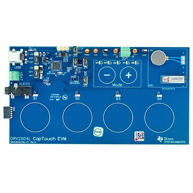 DRV2604LEVM-CT (Оценочные и демонстрационные платы и комплекты TI)