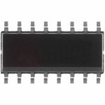 ULN2003ADR, массив 7 транзисторов Дарлингтона Texas Instruments, NPN, 50 В, 0.5 A, 5 В TTL, CMOS, корпус SOIC-16