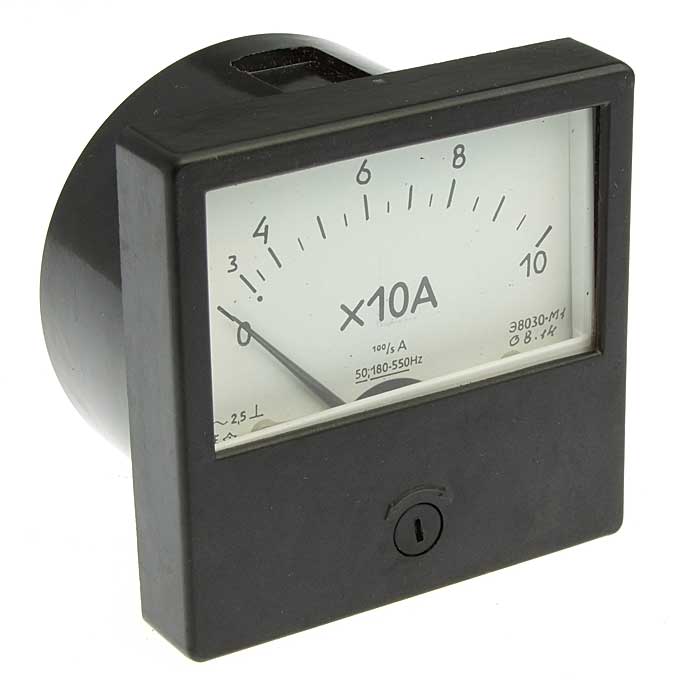 Прибор щитовой Э8030 100А/5 (50ГЦ) (201*г.)