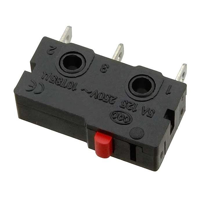 Микропереключатель RUICHI SM5-00N-115, ON-(ON) SPDT 3P, 3 А, 250 В, 2H