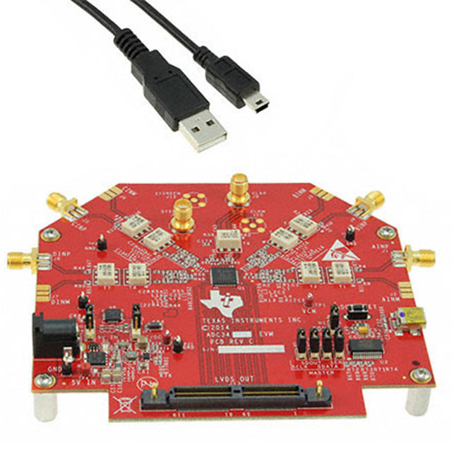 ADC3422EVM (Аналого-цифровые преобразователи (АЦП) TI)