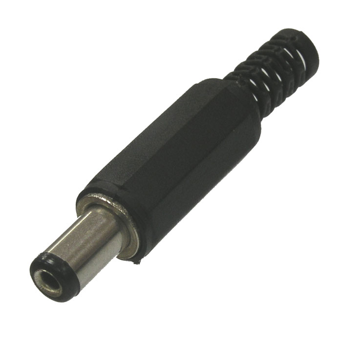 Разъём питания штырьковый Ruichi SZC-0028b/5.5*2.5 мм, на кабель