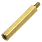 Стойка монтажная для печатной платы RUICHI PCHSN-27, шестигранная, латунная