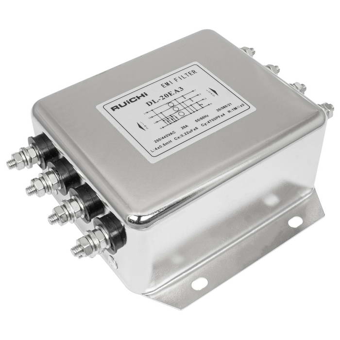 Сетевой фильтр RUICHI DL-20EA3, 20 А