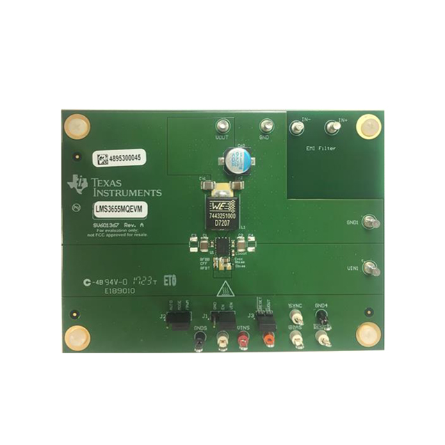 LMS3655MQEVM (Импульсные источники питания TI)