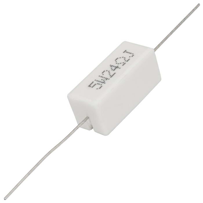 Мощный постоянный резистор RUICHI RX27-1 24 Ом 5W 5% / SQP5, керамо-цементный корпус