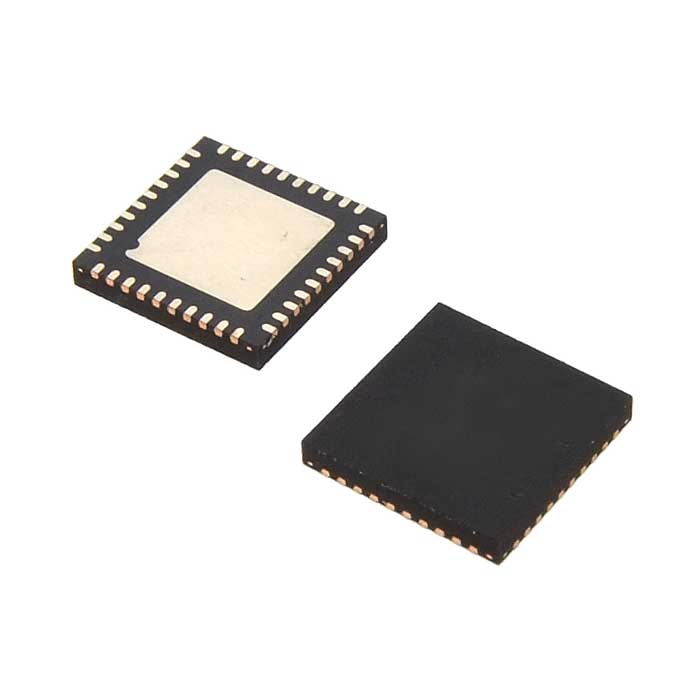 USB2514BI-AEZG-TR, Четырехпортовый USB-контроллер с разветвителем на чипе (USB 2.0 HUB), Microchip Technology, корпус QFN-36