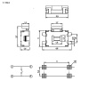 Тактовая кнопка RUICHI IT-1189UE, 4.6х3х1.4 мм, OFF-(ON), 50 мА, 12 В, 50 мОм
