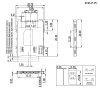 Держатель SIM карты RUICHI 8 pin, 1.9 H