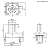 Тактовая кнопка RUICHI KAN1211-1801B, 12x12x18 мм