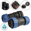 Разъём герметичный SZC28 5P-F-M, 5 контактов