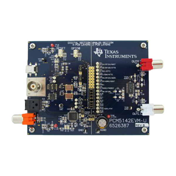 PCM5142EVM-U (Цифро-аналоговые преобразователи (ЦАП) TI)