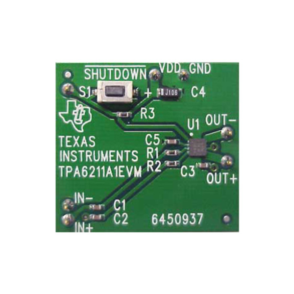 TPA6211A1EVM (Аудиоусилители TI)