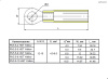 Наконечник кольцевой изолированный RUICHI RV5.5-4 HST, 19 А, 12-10 AWG, желтый, латунь луженая