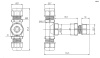 Разъём герметичный SZC SB616 3Pin 16A/250V IP68, 3 контакта