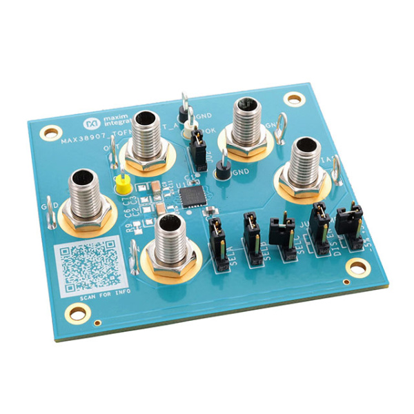 MAX38907EVK#TQFN (Линейные стабилизаторы напряжения MXIM)