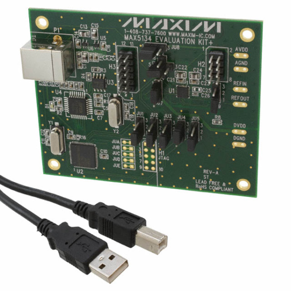MAX5134EVKIT+ (Цифро-аналоговые преобразователи (ЦАП) MXIM)