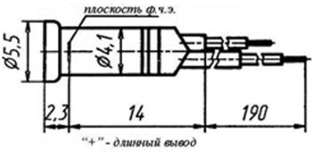 Фотодиод ФД-23К