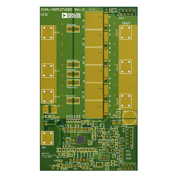 ADM1276-3ACPZ (Контроллеры горячей замены ADI)