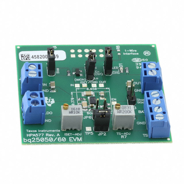 BQ25060EVM (Оценочные и демонстрационные платы и комплекты TI)