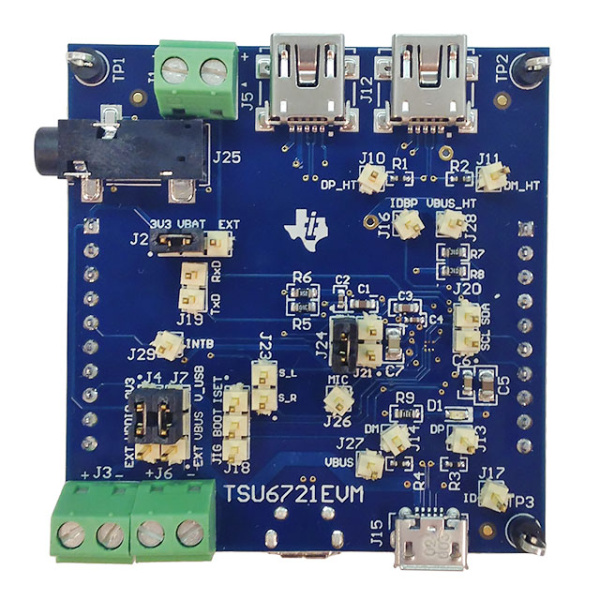 TSU6721YFFR (Аналоговые переключатели специального назначения TI)