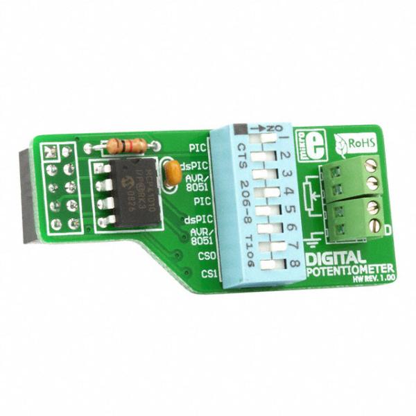 MCP41010T-I/SN (Цифровые потенциометры MCRCH)
