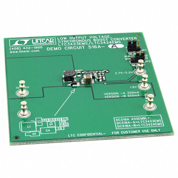 LTC3423EMS (Импульсные стабилизаторы DC-DC ADI)