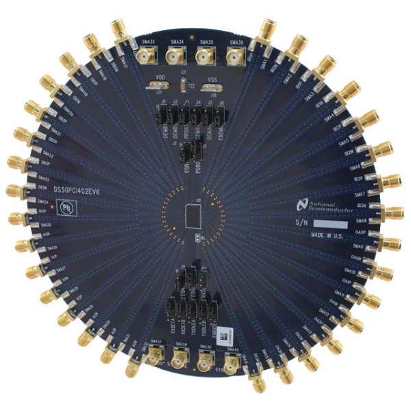 DS50PCI402EVK/NOPB (Оценочные и демонстрационные платы и комплекты TI)