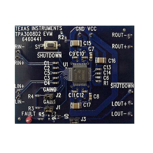TPA3008D2EVM (Аудиоусилители TI)
