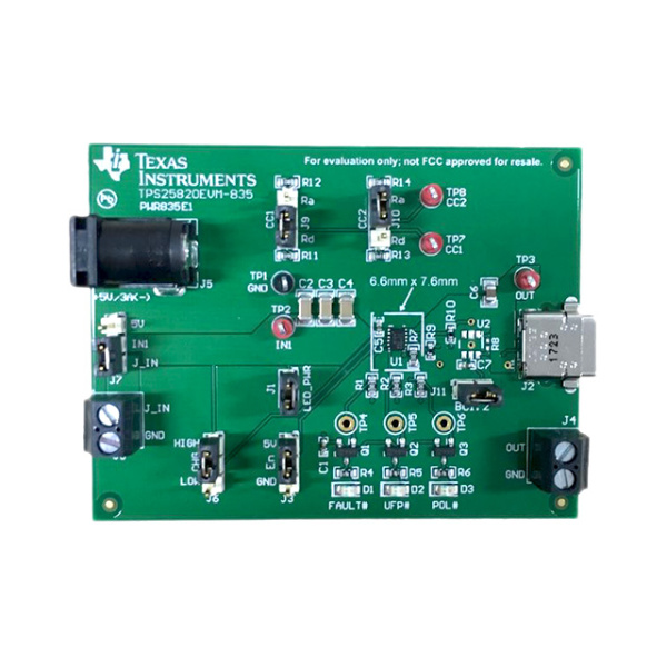 TPS25820EVM-835 (Оценочные и демонстрационные платы и комплекты TI)