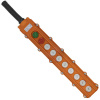 Пост 10-ти кнопочный на кабель RUICHI GB8-B108, 50х70х380 мм, 250 В, 5 А, 50 мОм, -25…+70 °С, пластик, крышка ABS, оранжевый