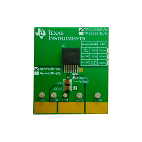 TPS92550EVM/NOPB (Драйверы светодиодов TI)