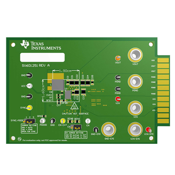 LM73606EVM-5V-400K (Импульсные источники питания TI)