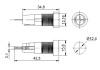 Держатель предохранителя RUICHI ZH258, 5x20 мм,