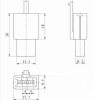 Разъём авт. соединитель RUICHI DJ7031A-2.8-11, 12/ 24 (DC) В