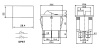 Клавишный переключатель RUICHI KCD3-2201-C B/6P, ON-OFF